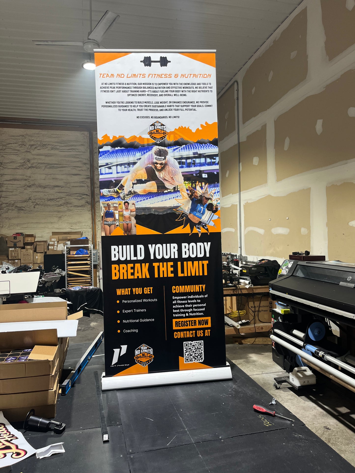 Vertical Banner